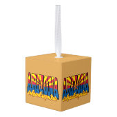 Arizona the Grand Canyon State キューブオーナメント (裏面アングル)