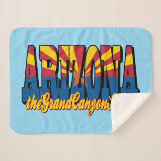 Arizona the Grand Canyon State シェルパブランケット