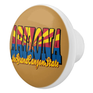 Arizona the Grand Canyon State セラミックノブ