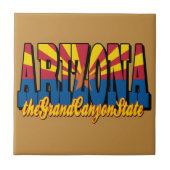 Arizona the Grand Canyon State タイル (正面)
