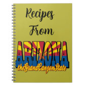 Arizona the Grand Canyon State ノートブック (正面)