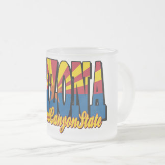 Arizona the Grand Canyon State フロストグラスマグカップ