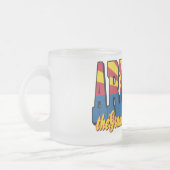 Arizona the Grand Canyon State フロストグラスマグカップ (左)