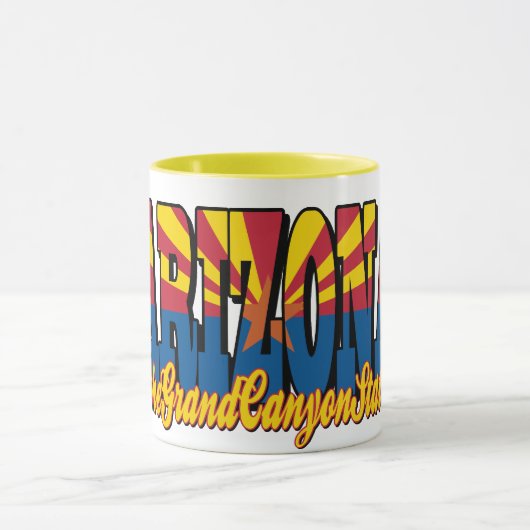 Arizona the Grand Canyon State マグカップ (中央)