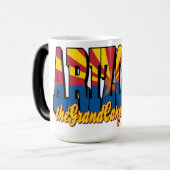 Arizona the Grand Canyon State モーフィングマグカップ (正面左)