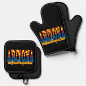 Arizona the Grand Canyon State 鍋つかみ&鍋敷きセット (正面/裏面)