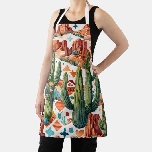 Arizona themed with Cactus エプロン (インサイチュ)
