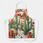 Arizona themed with Cactus エプロン (正面)