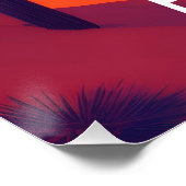 Arizona USA Desert Print ポスター (コーナー)