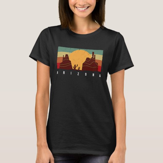 Arizona USA Phoenix Grand Canyon State South Patr Tシャツ (正面)