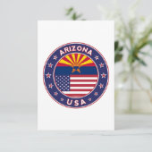 Arizona, USA states サンキューカード (スタンド正面)