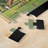 Arizona_Vintage旅行ポスターからの挨拶 ジグソーパズル (側面)