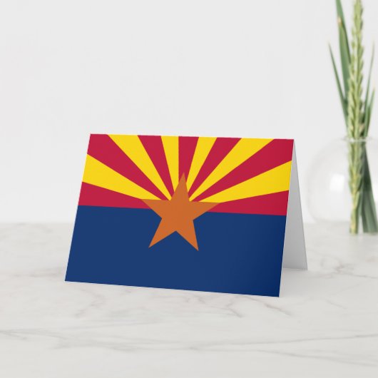 Arizonan Flag, Flag of Arizona カード (正面)