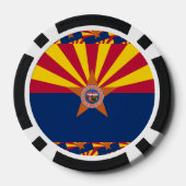 Arizonan Flag & Seal, Flag of Arizona ポーカーチップ (裏面)