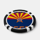 Arizonan Flag & Seal, Flag of Arizona ポーカーチップ (シングル)