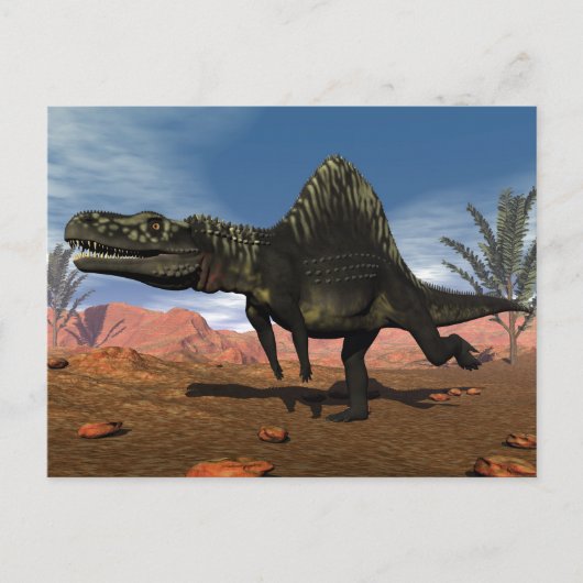 Arizonasaurus恐竜 – 3D 描写 ポストカード (正面)
