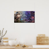 ARKサバイバルが恐竜の戦争地帯を進化 ポスター (キッチン)