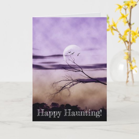 ARKハロウィーンの挨拶 カード (黄色い花)