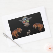 Ark Survival of the Fittestステッカー 長方形シール (封筒)