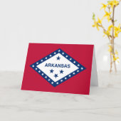 Arkansan Flag, Flag of Arkansas カード (黄色い花)