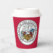 Arkansan Flag & Seal, Flag of Arkansas 紙コップ (裏面)