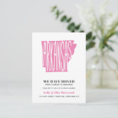 ARKANSAS新しいアドレスを移動したNew Home ポストカード (スタンド正面)