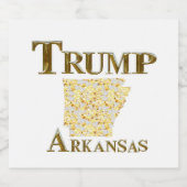 ARKANSAS  スパークリングワインラベル (シングルラベル)