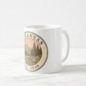 Arkansas - 1836  Mug コーヒーマグカップ (正面右)