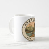 Arkansas - 1836  Mug コーヒーマグカップ (正面左)