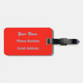 Arkansas Greeting ラゲッジタグ (裏面横)