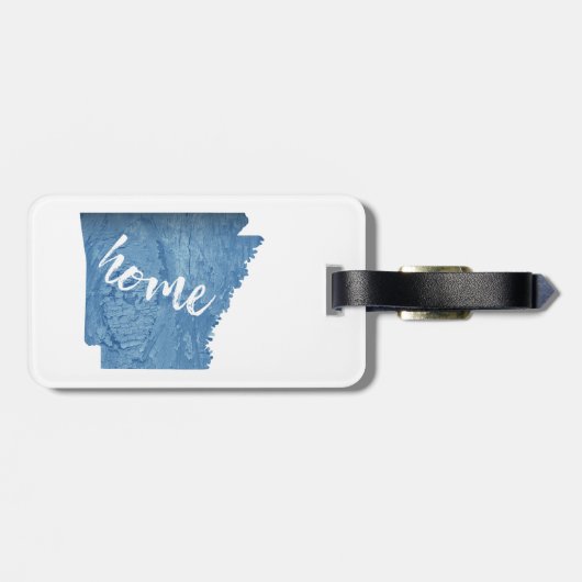 Arkansas Home Wood Grain ラゲッジタグ (裏面横)