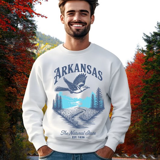 Arkansas – Land of Natural Wonders スウェットシャツ