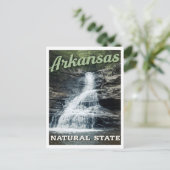 Arkansas Natural State Waterfall ポストカード (スタンド正面)