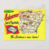 Arkansas - New Home Postcard  ポストカード (正面)