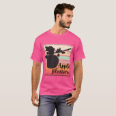 Arkansas State Apple Blossom Flower Rainbow Sticke Tシャツ (正面フル)