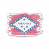 Arkansas state flag brush stroke, Arkansas シール (正面)