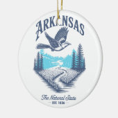 Arkansas The Natural State セラミックオーナメント (左)