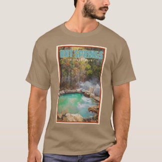 Arkansas Travel Hot Springs National Park Hot Spri Tシャツ