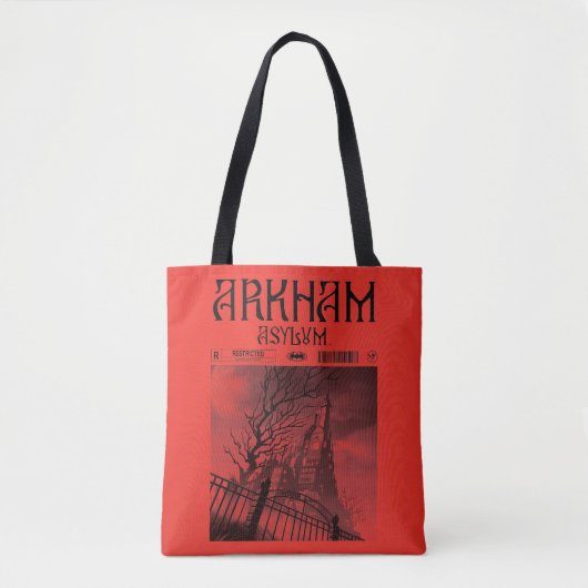 Arkham Arkham Arkham Arkham Arkham Arkham Arkham A トートバッグ (正面)