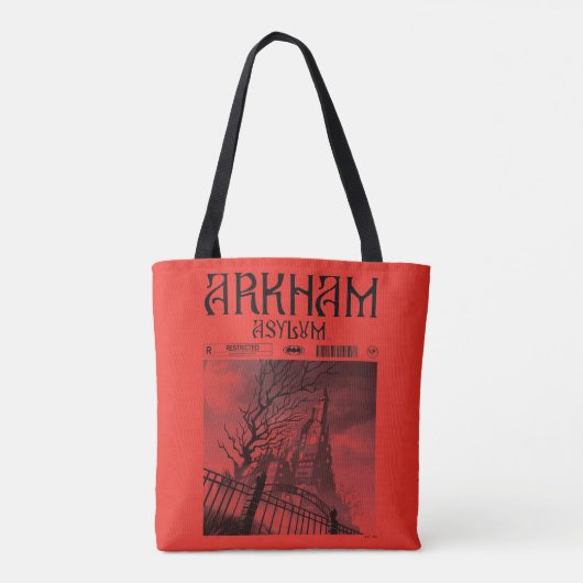 Arkham Arkham Arkham Arkham Arkham Arkham Arkham A トートバッグ (裏面)