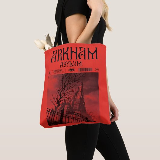 Arkham Arkham Arkham Arkham Arkham Arkham Arkham A トートバッグ (クローズアップ)