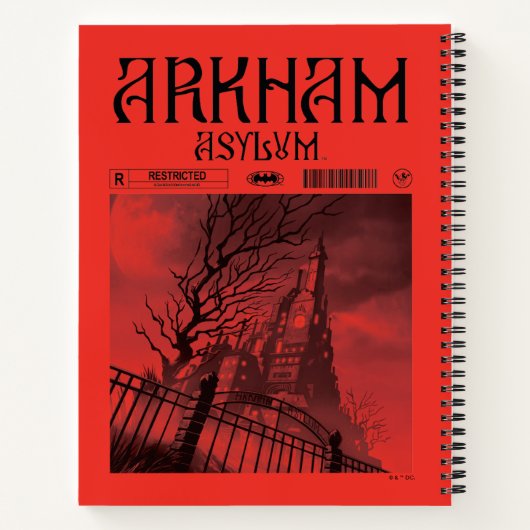 Arkham Arkham Arkham Arkham Arkham Arkham Arkham A ノートブック (裏面)