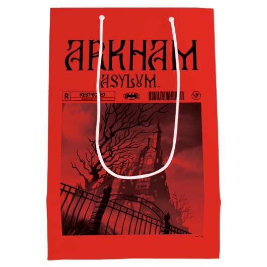 Arkham Arkham Arkham Arkham Arkham Arkham Arkham A ミディアムペーパーバッグ (裏面)
