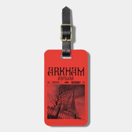 Arkham Arkham Arkham Arkham Arkham Arkham Arkham A ラゲッジタグ (正面縦)