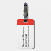 Arkham Arkham Arkham Arkham Arkham Arkham Arkham A ラゲッジタグ (裏面縦)