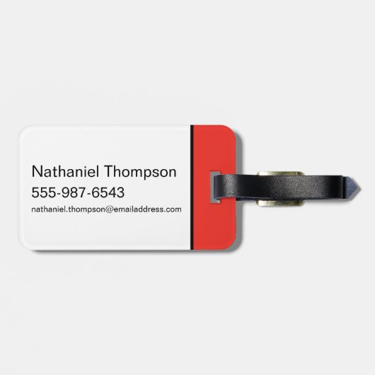 Arkham Arkham Arkham Arkham Arkham Arkham Arkham A ラゲッジタグ (裏面横)