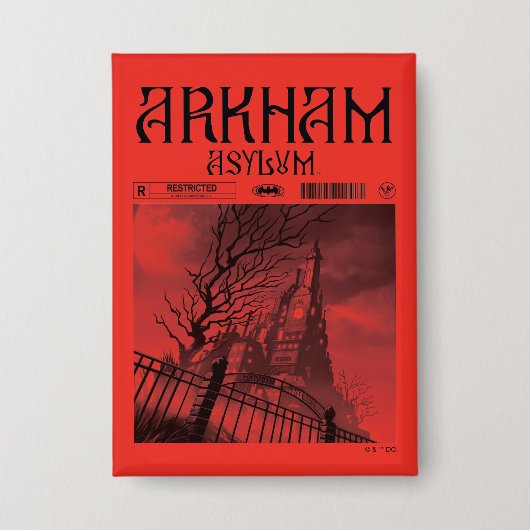 Arkham Arkham Arkham Arkham Arkham Arkham Arkham A 缶バッジ (正面)