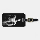 Arkham City | Batman Black and White Wide Pose ラゲッジタグ (正面横)