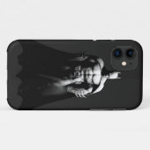 Arkham City | Batman Black and White Wide Pose Case-Mate iPhoneケース (裏面(横))