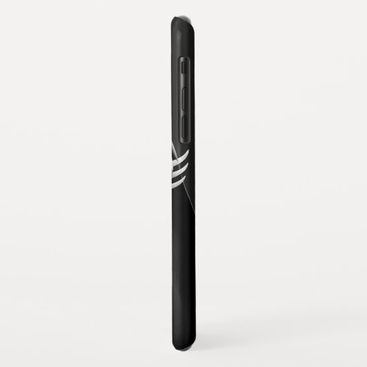 Arkham City | Batman Black and White Wide Pose Case-Mate iPhoneケース (裏面/左)